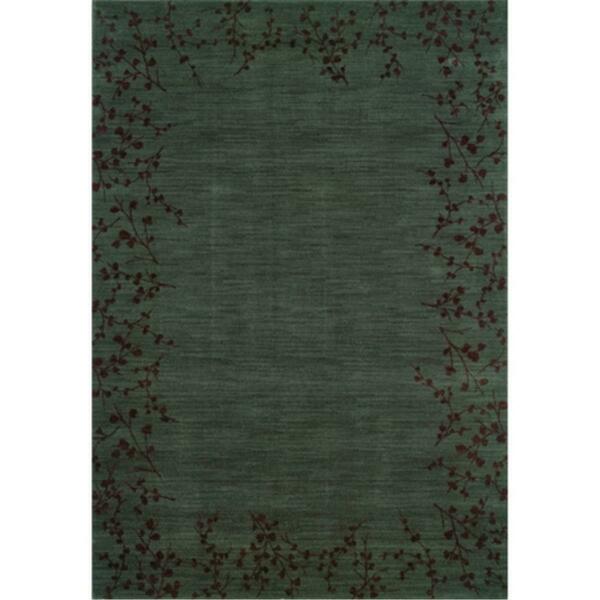 Sphinx By Oriental Weavers Area Rugs, Allure 004D1 4X6 Rectangle - Blue/ Brown-Nylon AL04D14